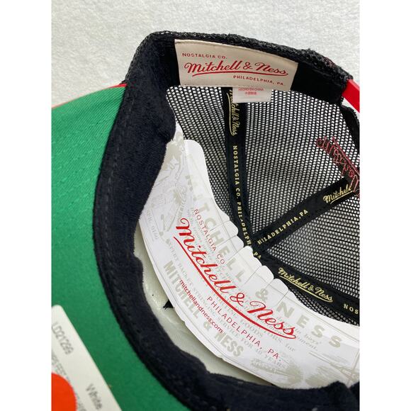 NWT Mitchell & Ness Chicago Bulls Hardwood Classics SOUL Champs Fest Hat - Picture 4 of 4